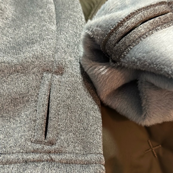 NWOT - The North Face | Mashed Up Bomber Down Jacket | New Taupe Green | Size L - Picture 8 of 14